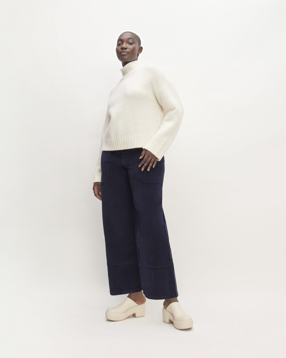 The Corduroy Gardener Pant | Navy – Everlane