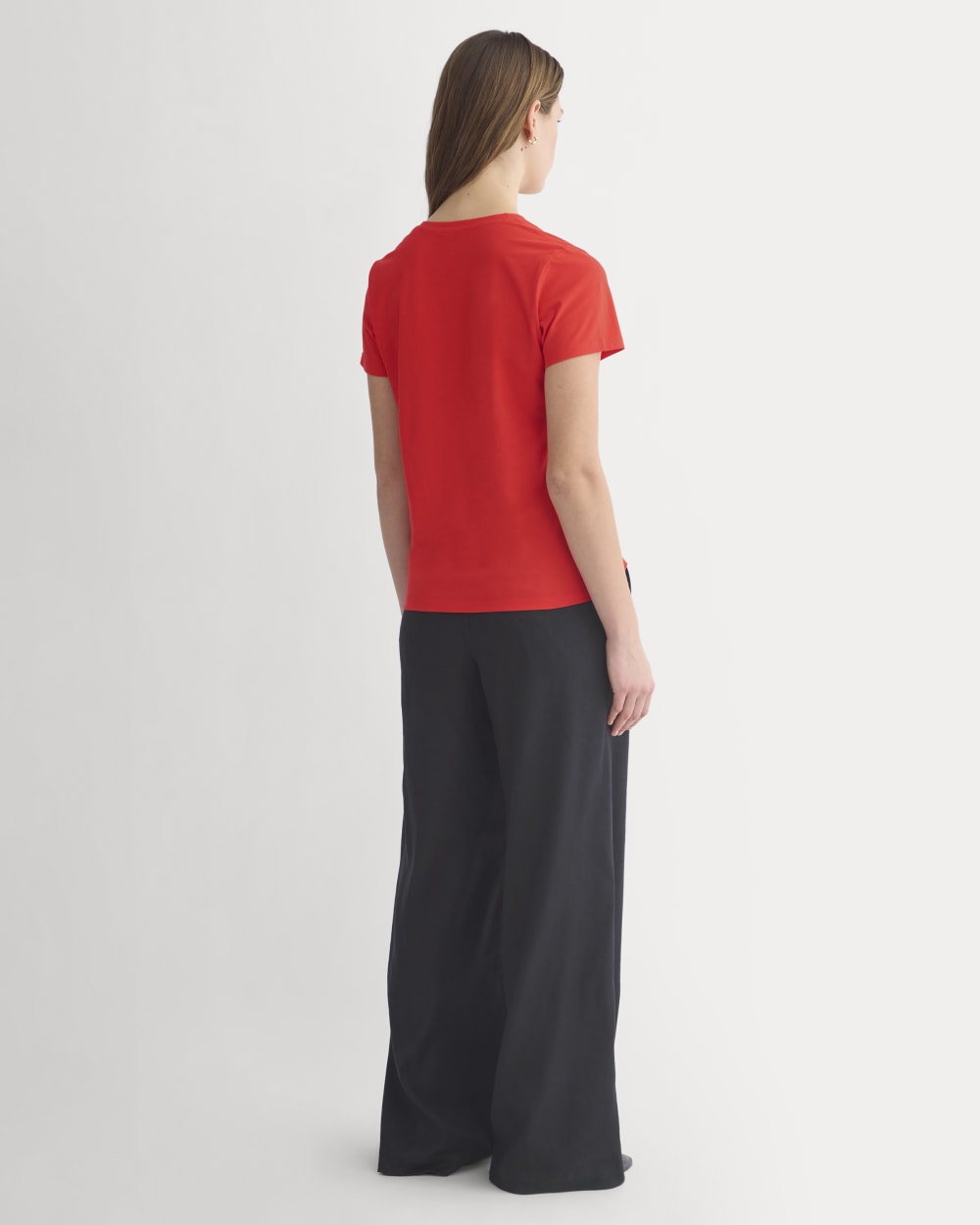 womens-organic-cotton-slim-v-neck-tee-fiery-red