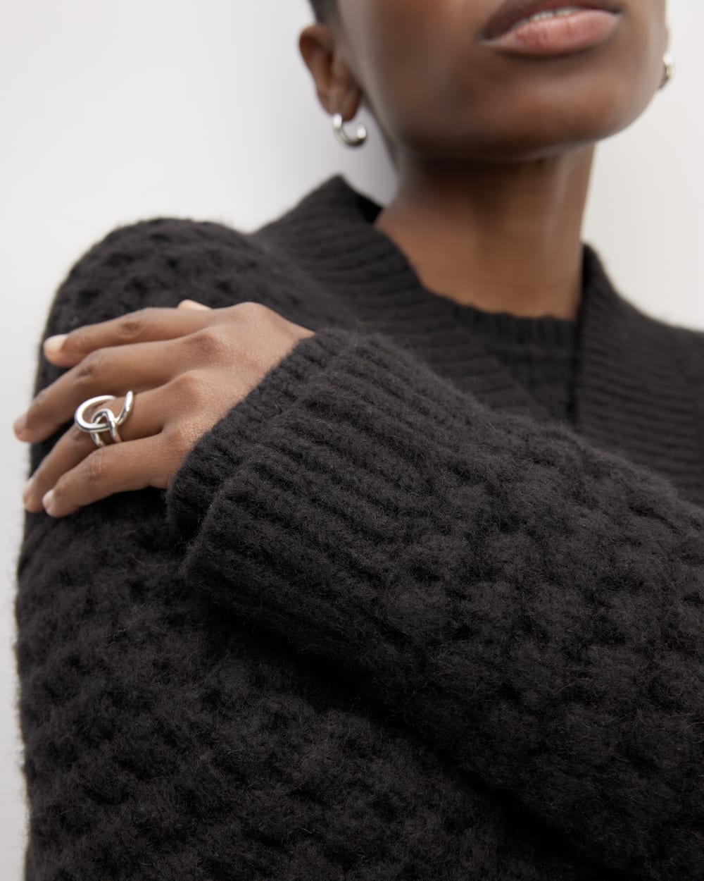 womens-cloud-oversized-textured-cardigan-black