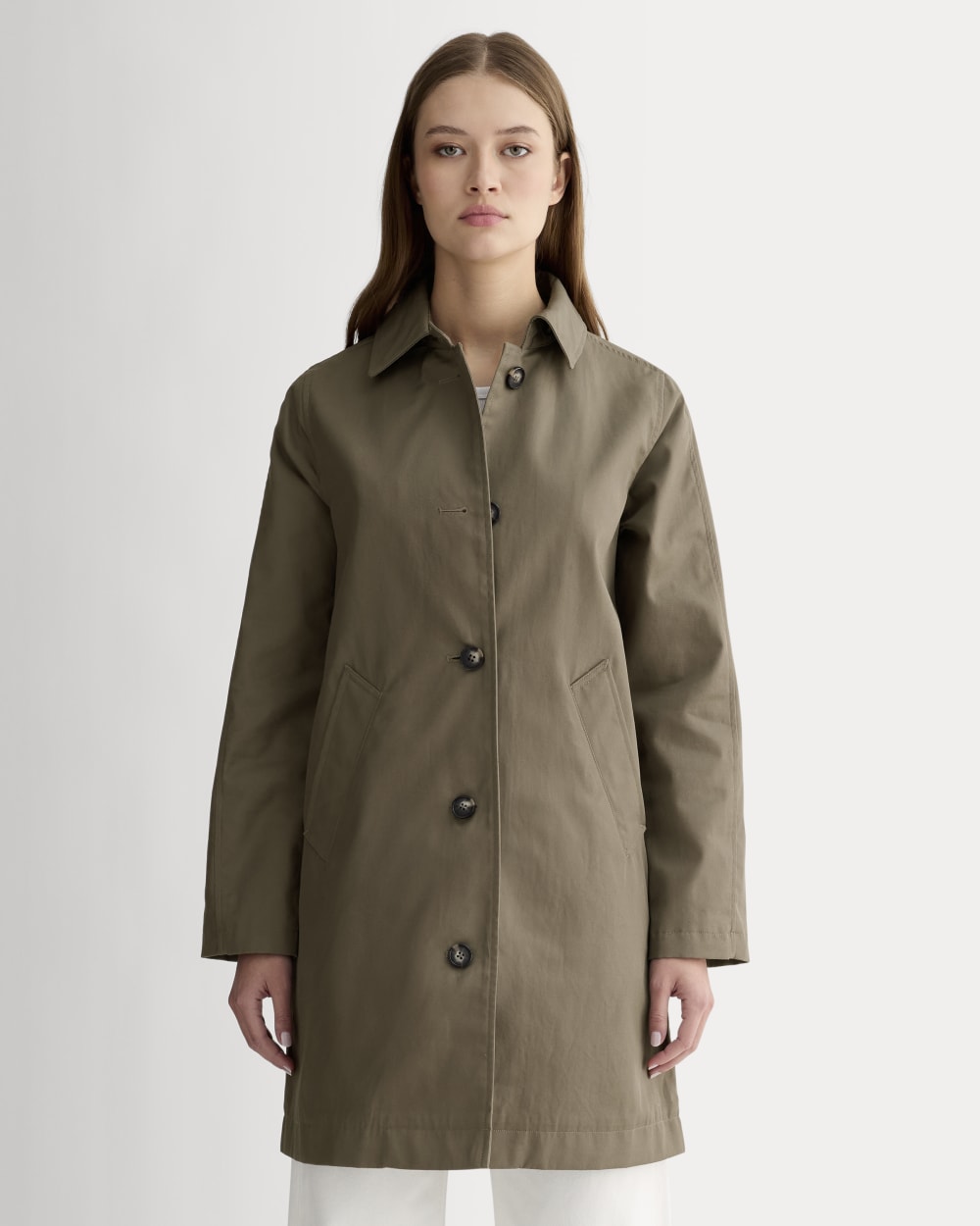 The Mac Coat Deep Taupe – Everlane