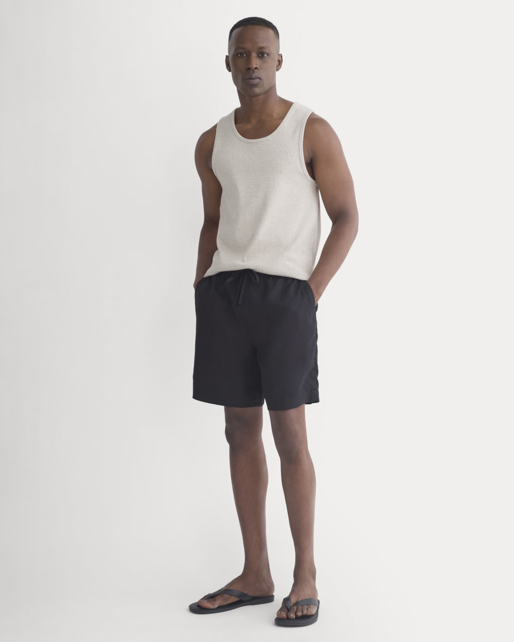 mens-linen-easy-short-black-2 | primary