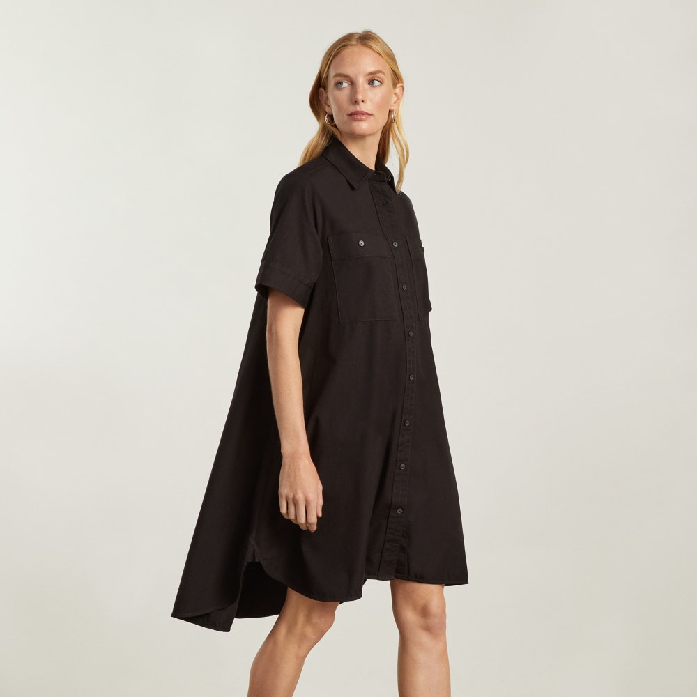 day shirt dress Uootdi Women's Casual Dresses Shirt Collar Long Sleeve Half Button Shirt Dresses Summer Soft Relaxed Mini Dresses Gift