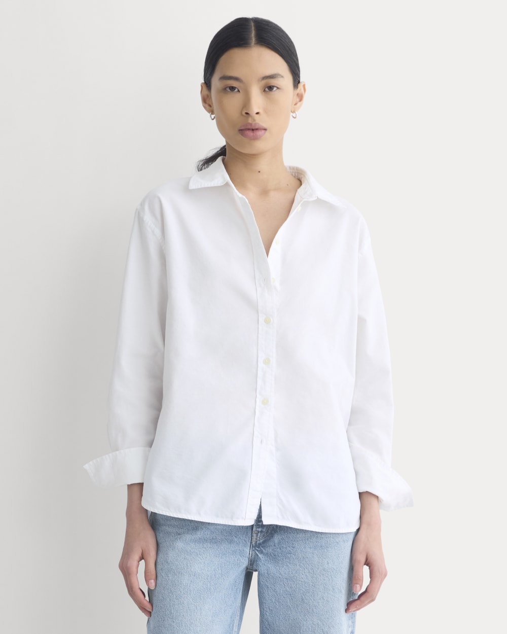 womens-everyday-oxford-shirt-white | primary
