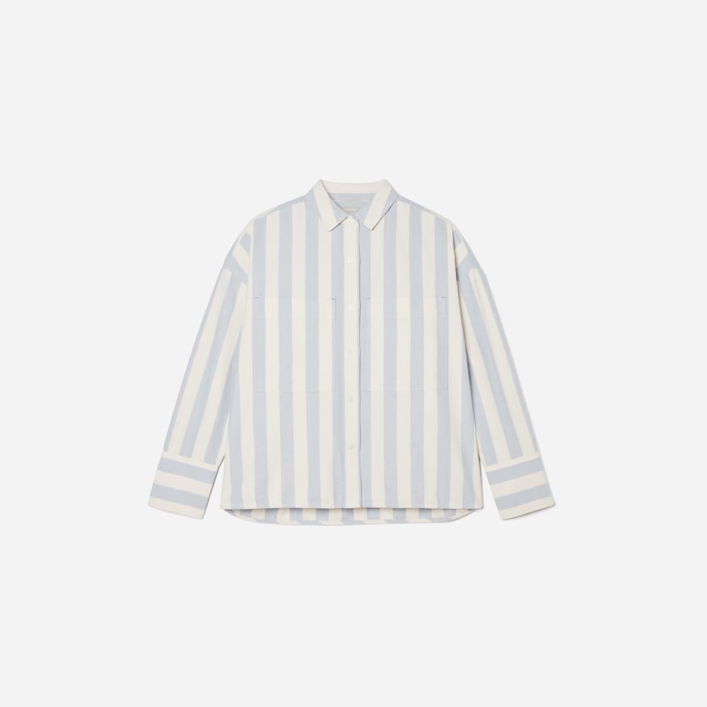 womens-boxy-oxford-blue-white-stripe | alt