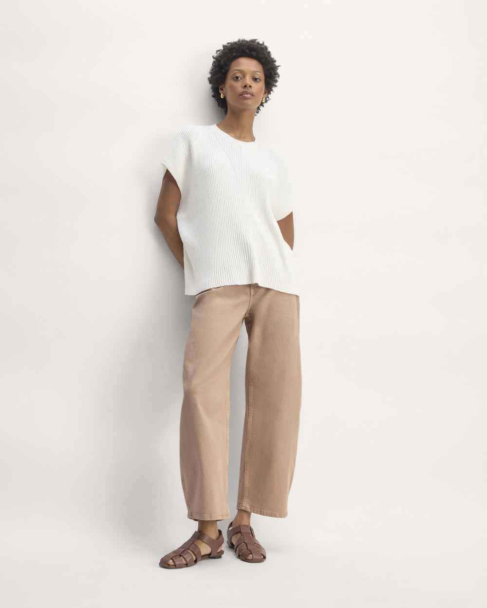 パンツ Hatchingroom Wide Curve Jeans punkandyo The Way-High® Curve Jean | Chanterelle | 27