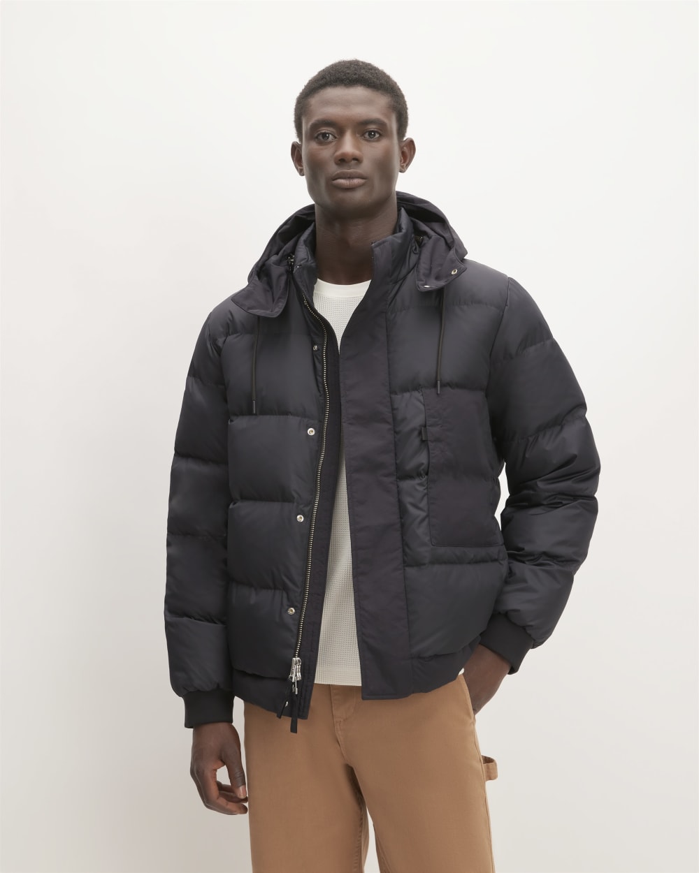 The ReNew Short Puffer Black – Everlane