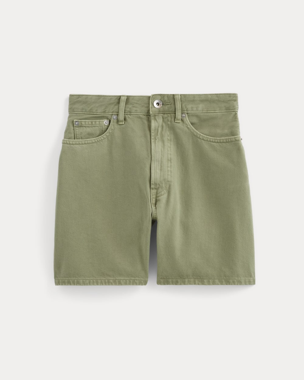 womens-a-line-denim-short-neutral-oil-green | alt