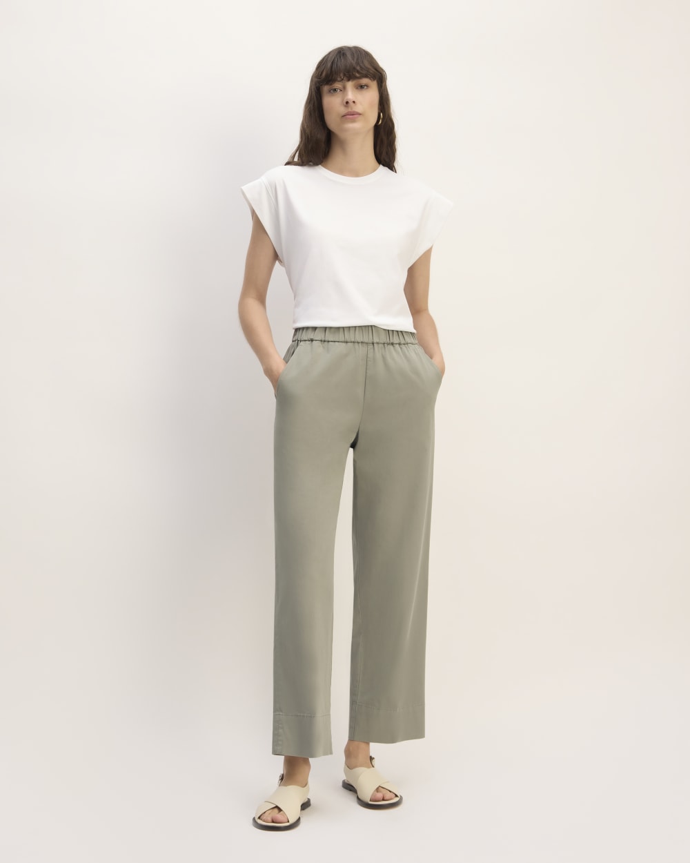 The Easy Pant | Sage Green Everlane The Easy Pant | Sage Green Everlane