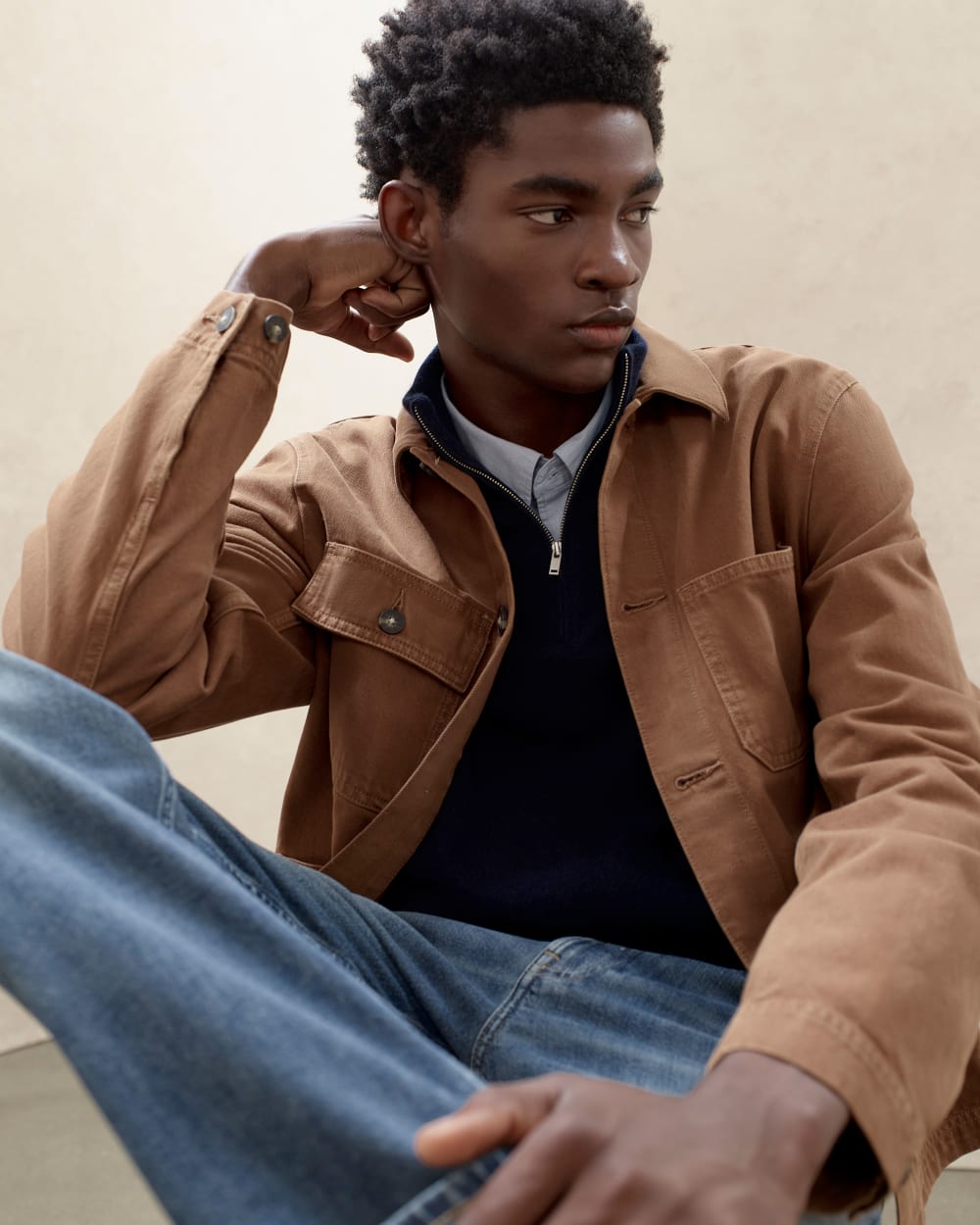 mens-denim-utility-jacket-neutral-toffee | editorial