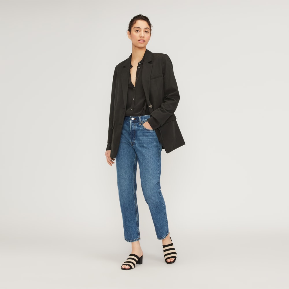 womens-reknit-block-heel-sandal-black-parchment-stripe