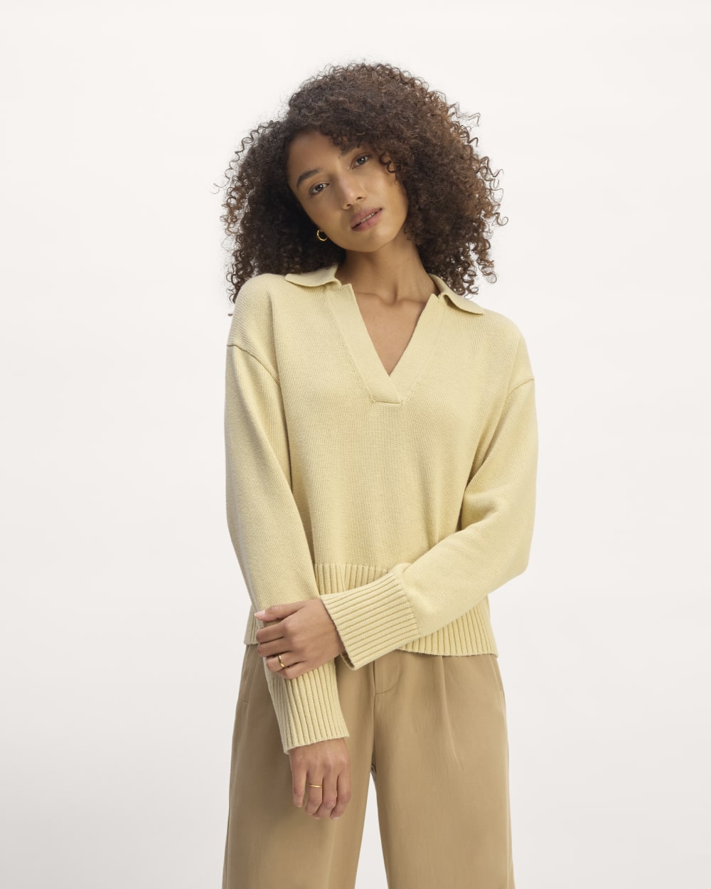 The Boxy Polo in Everyday Cotton | Parsnip – Everlane