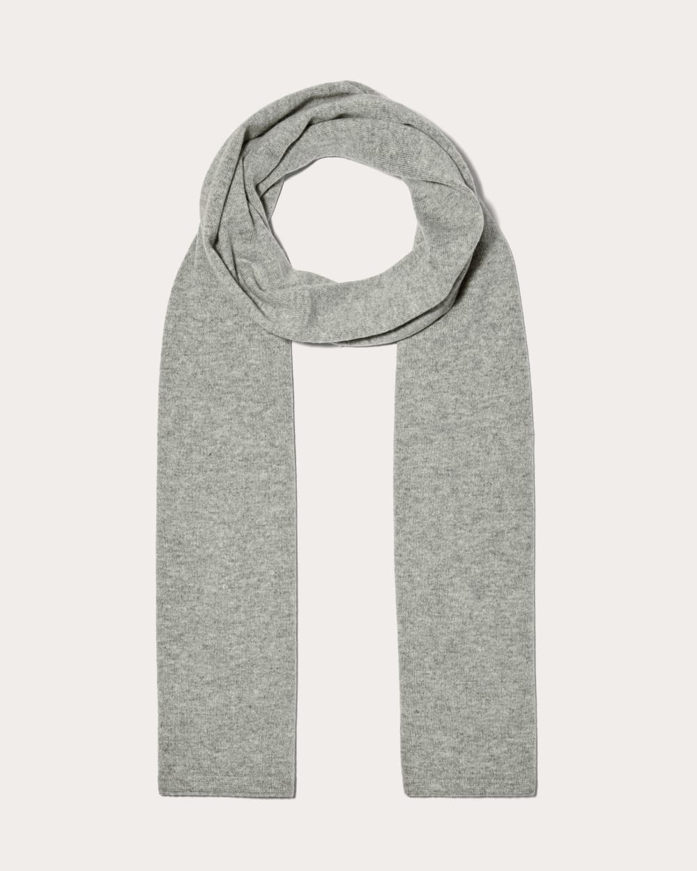 Écharpe Longue Pour Femme En Cachemire Et Laine Avec Fourrure - Couleur Grise, Style Déco Et Fashion