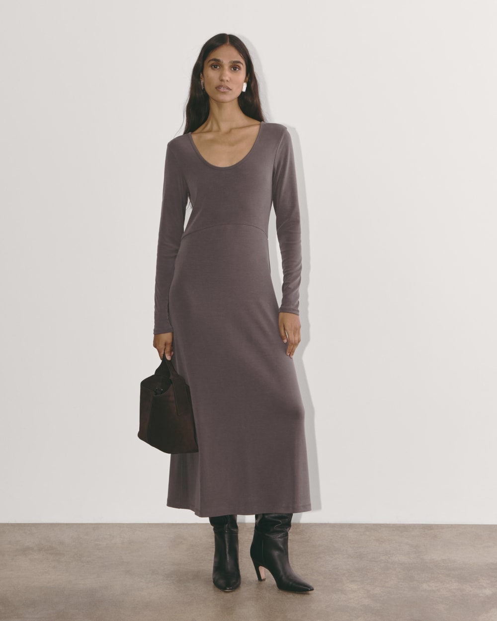 maddie maxi dress Significant Other Maddie Maxi Dress in Espresso
