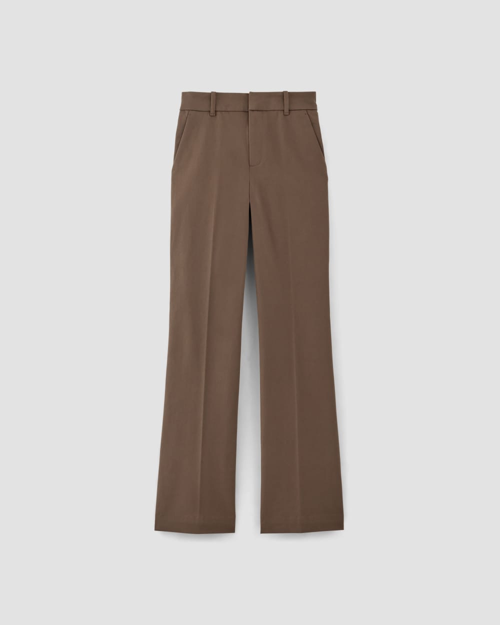 womens-bi-stretch-flare-pant-cocoa-brown | alt