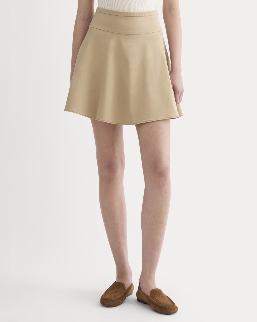 womens-circle-mini-skirt-warm-trench