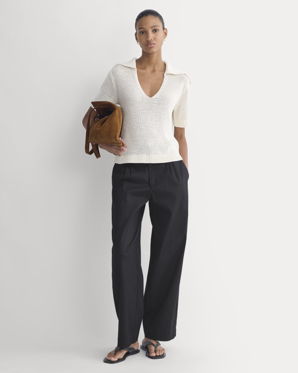 womens-open-collar-polo-bone