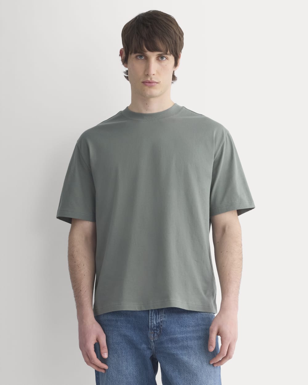 mens-archive-cotton-relaxed-fit-crew-agave-green | primary