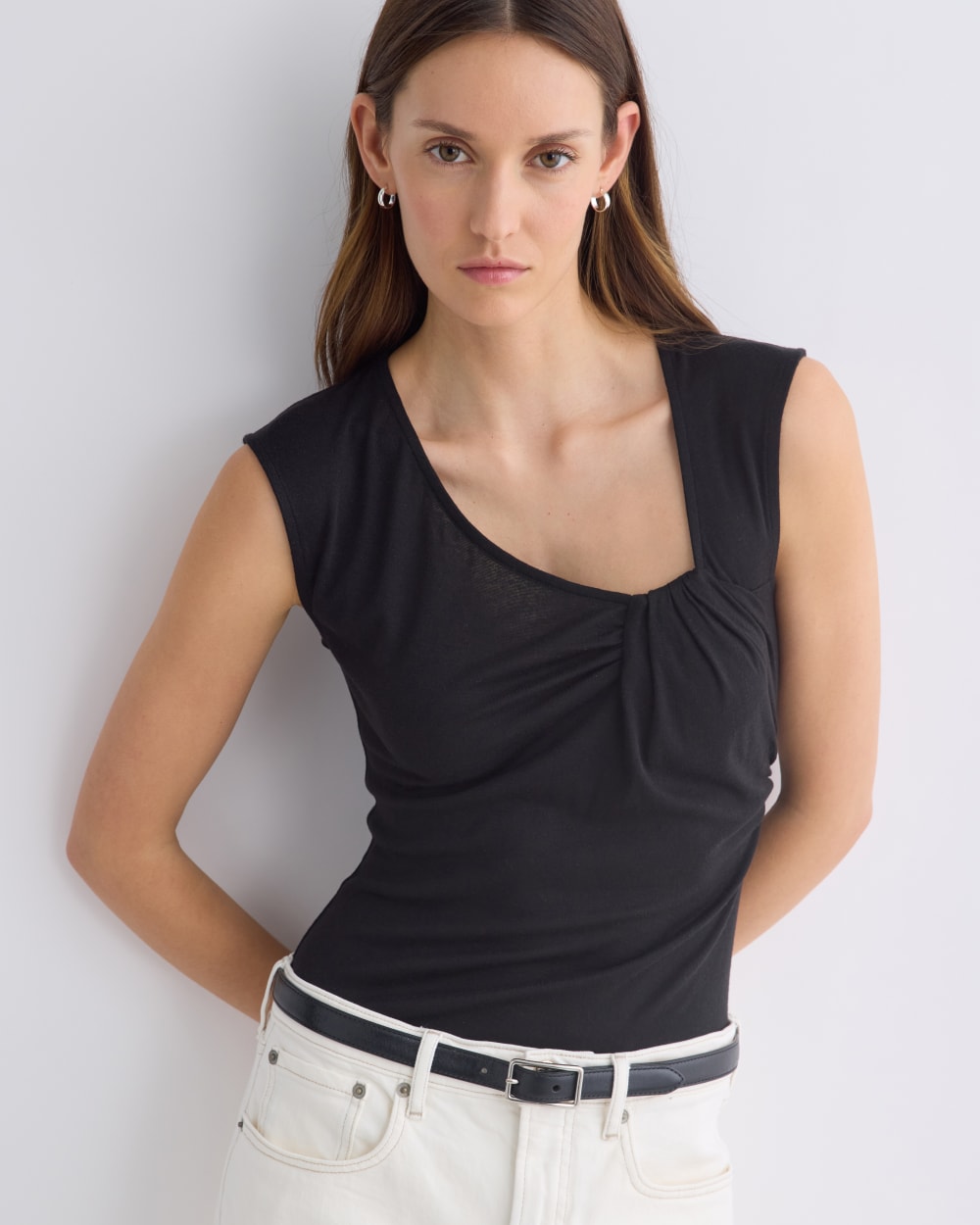 womens-asymmetrical-top-in-butterluxe-black
