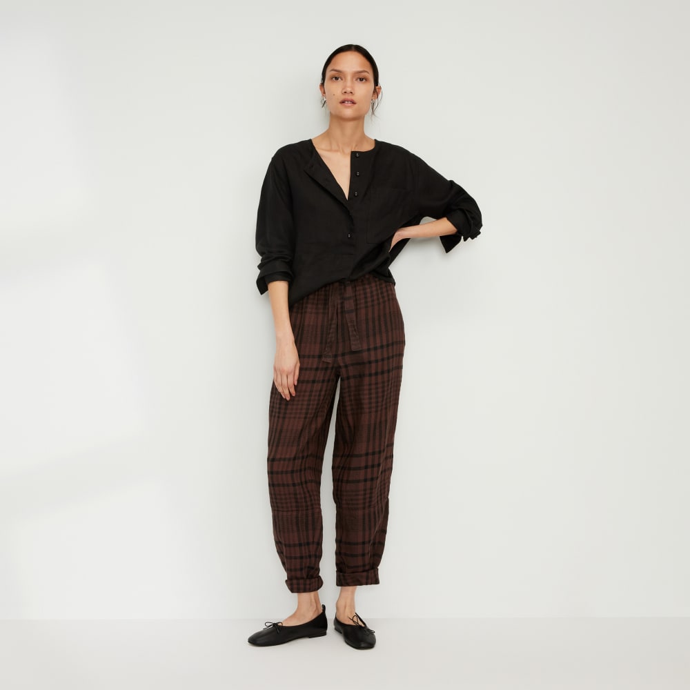 womens-linen-popover-shirt-black