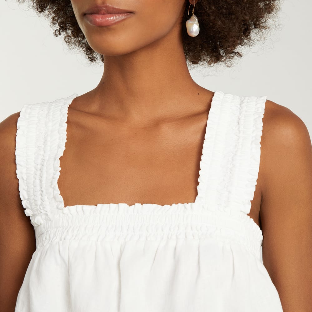 womens-smocked-linen-cami-white