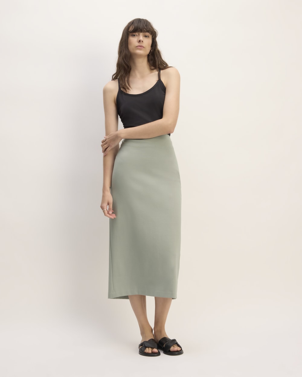 The Dream Maxi Skirt Sage Green – Everlane - Main Image
