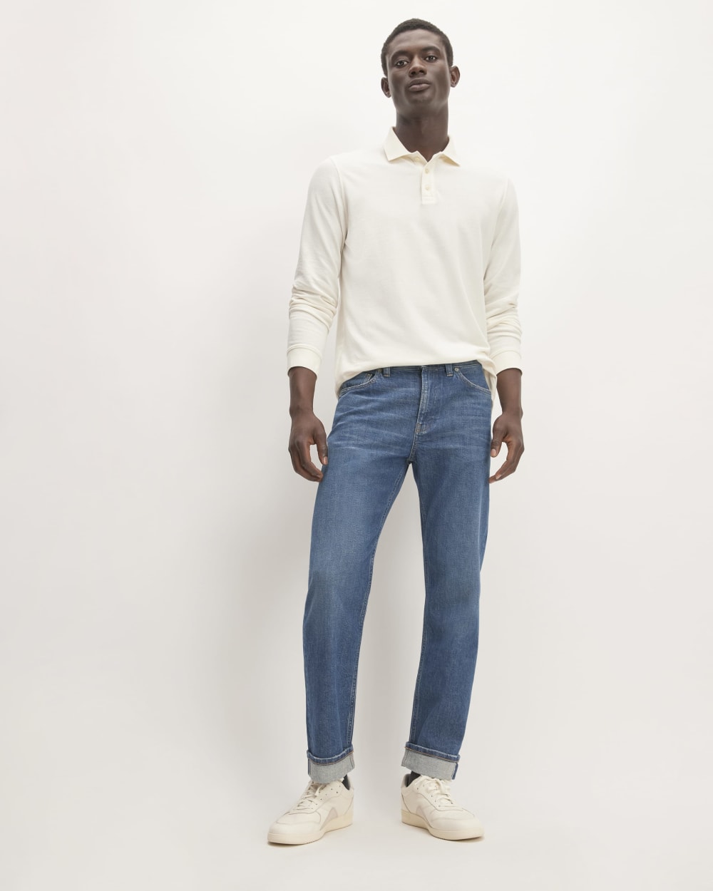 The Selvedge Straight Fit Jean | Inkwell Blue Everlane The Selvedge Straight Fit Jean | Inkwell Blue Everlane
