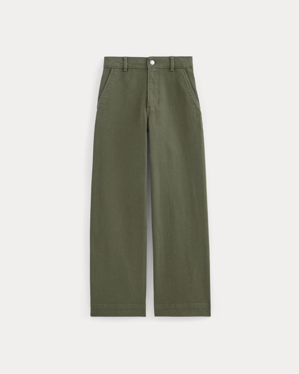 womens-ctn-twill-utility-wide-leg-pant-kalamata | alt