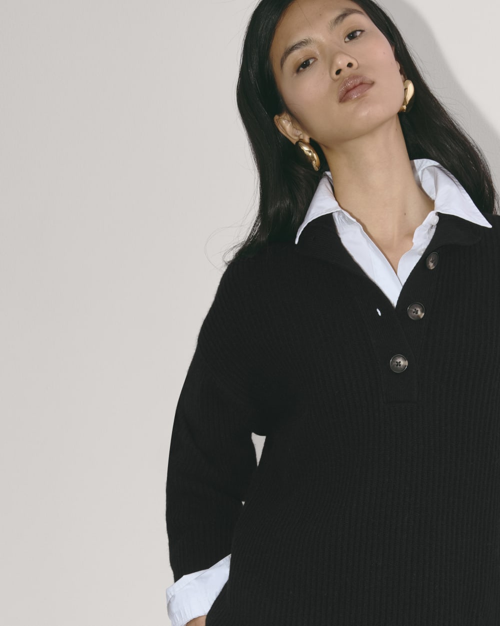 womens-wool-cashmere-cocoon-henley-sweater-black