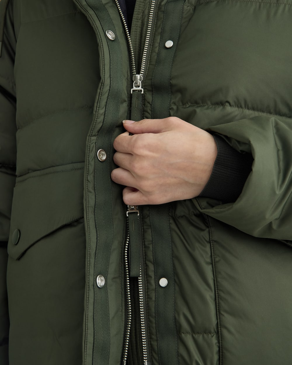 womens-the-everpuff-dark-green