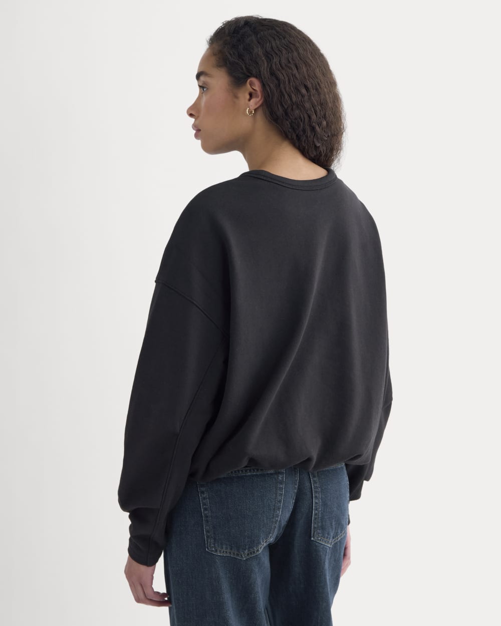 womens-light-terry-bubble-sweatshirt-black