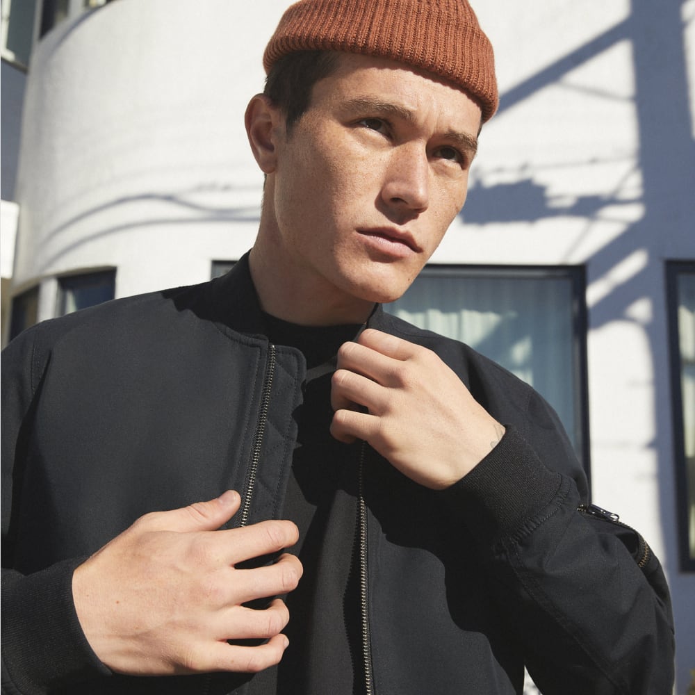 mens-uniform-bomber-jacket-black