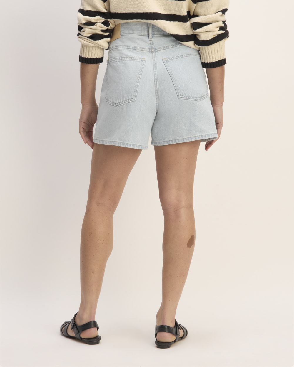 womens-a-line-denim-short-spring-blue