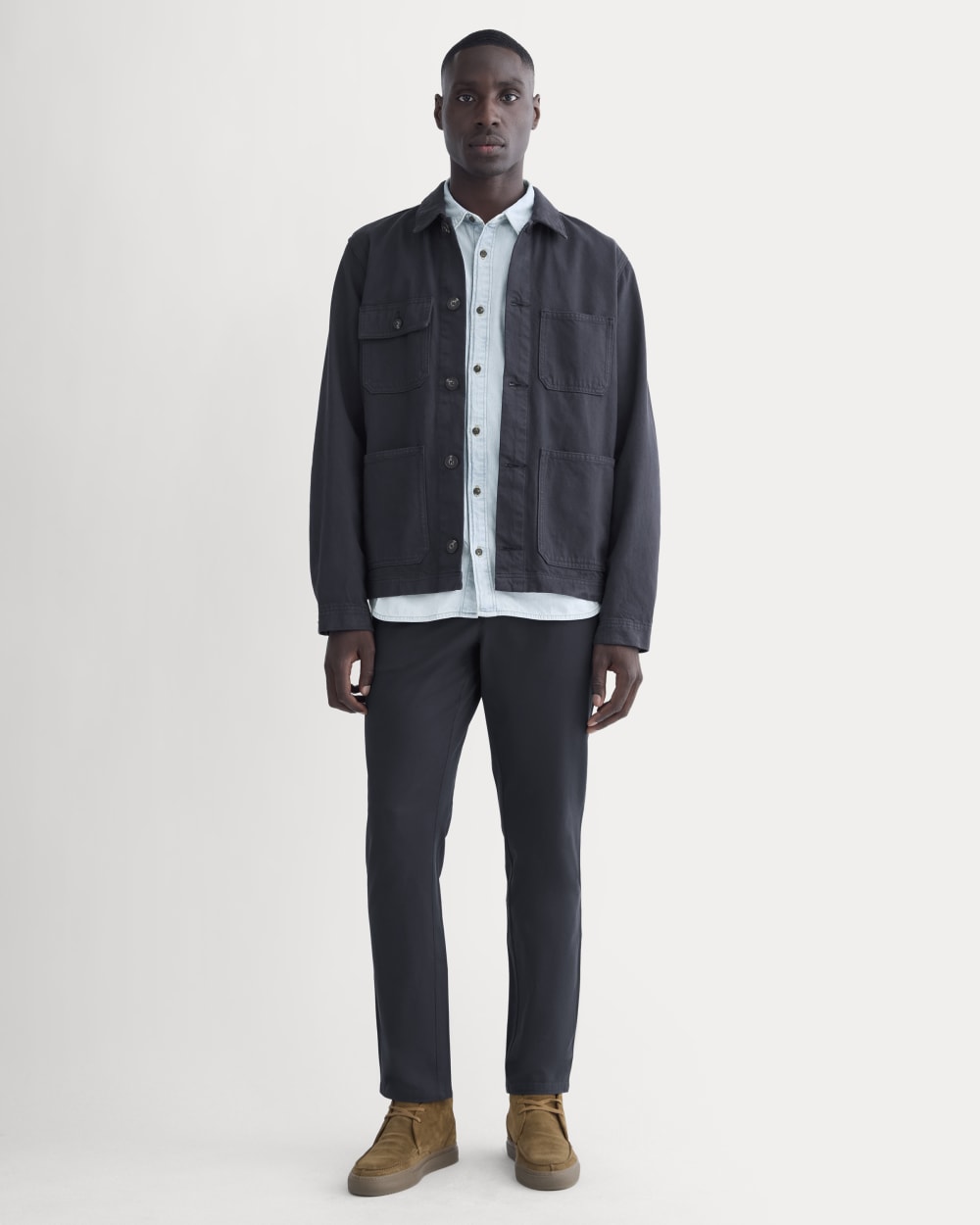 The Performance Chino | Uniform | Deep Navy | Athletic Everlane The Performance Chino | Uniform | Deep Navy | Athletic Everlane