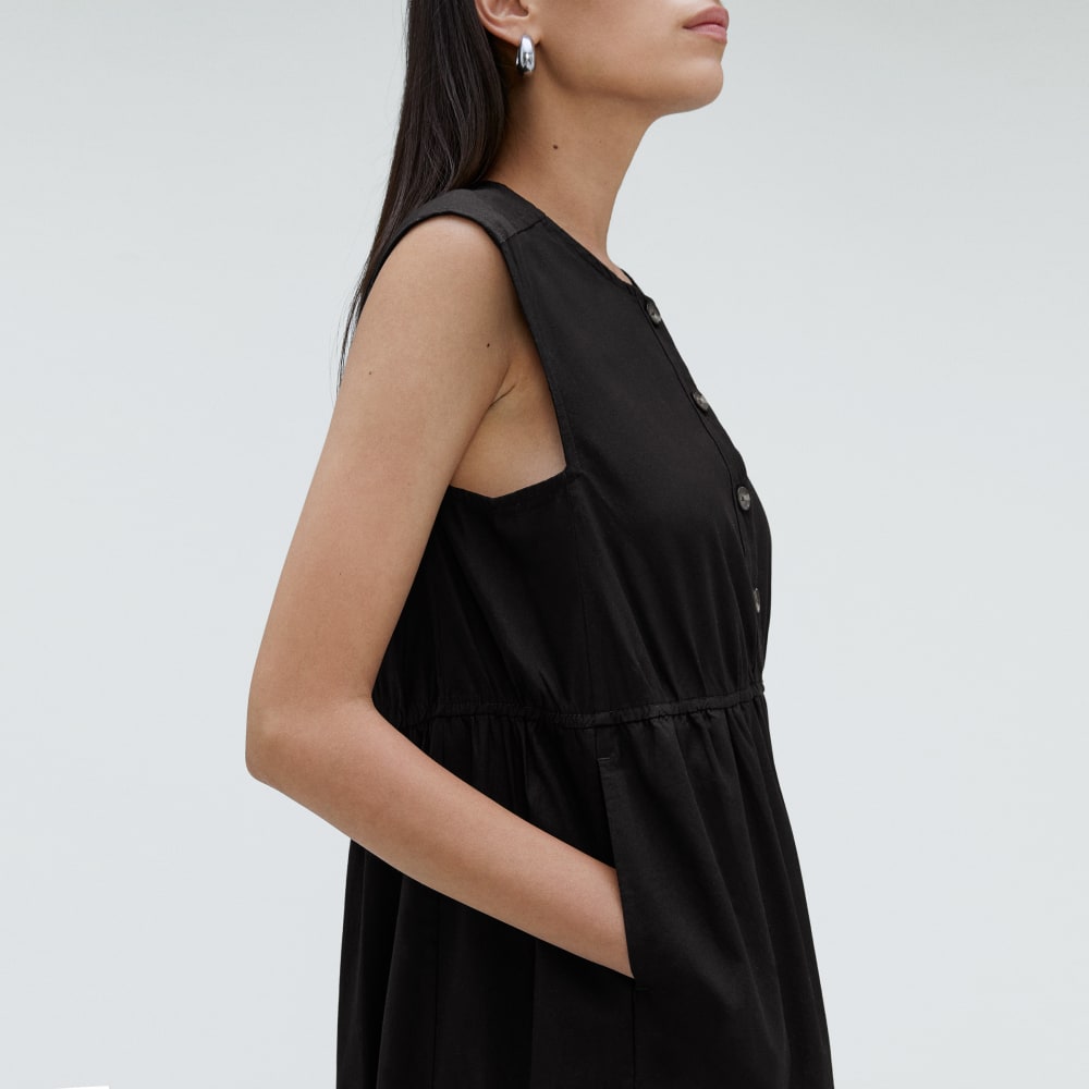 womens-tiered-midi-dress-black