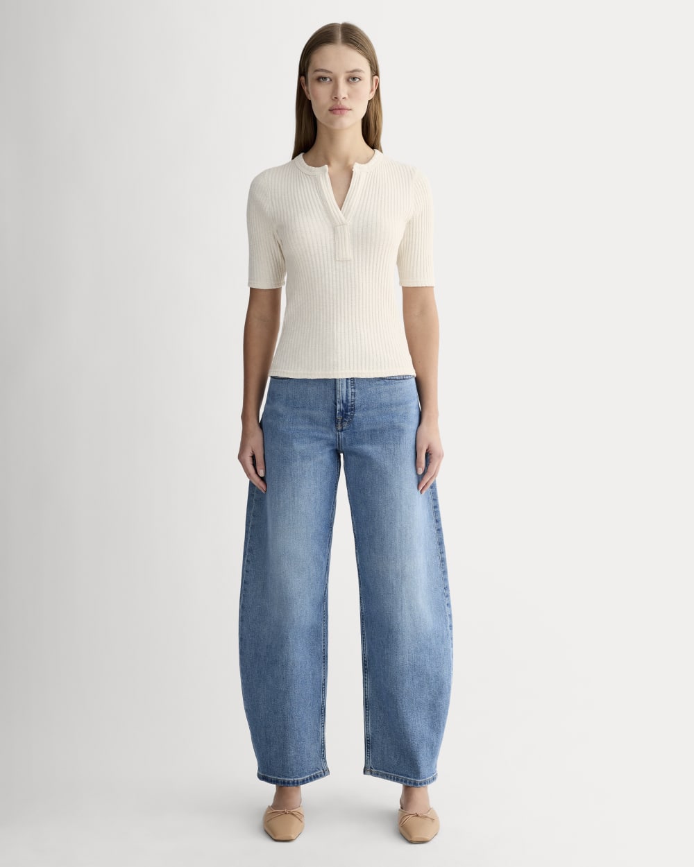 womens-rib-knit-short-sleeve-henley-bone