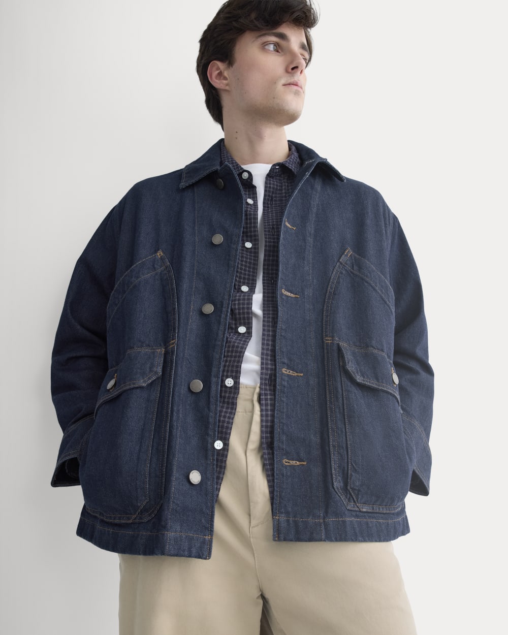 mens-relaxed-denim-barn-jacket-dark-rinse | primary