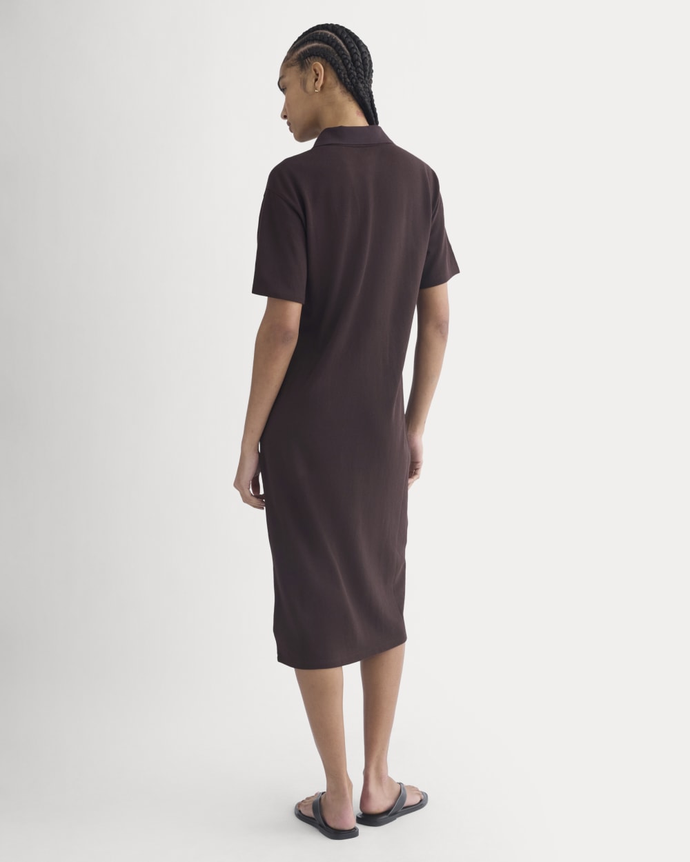 womens-pique-polo-short-sleeve-dress-dark-chocolate