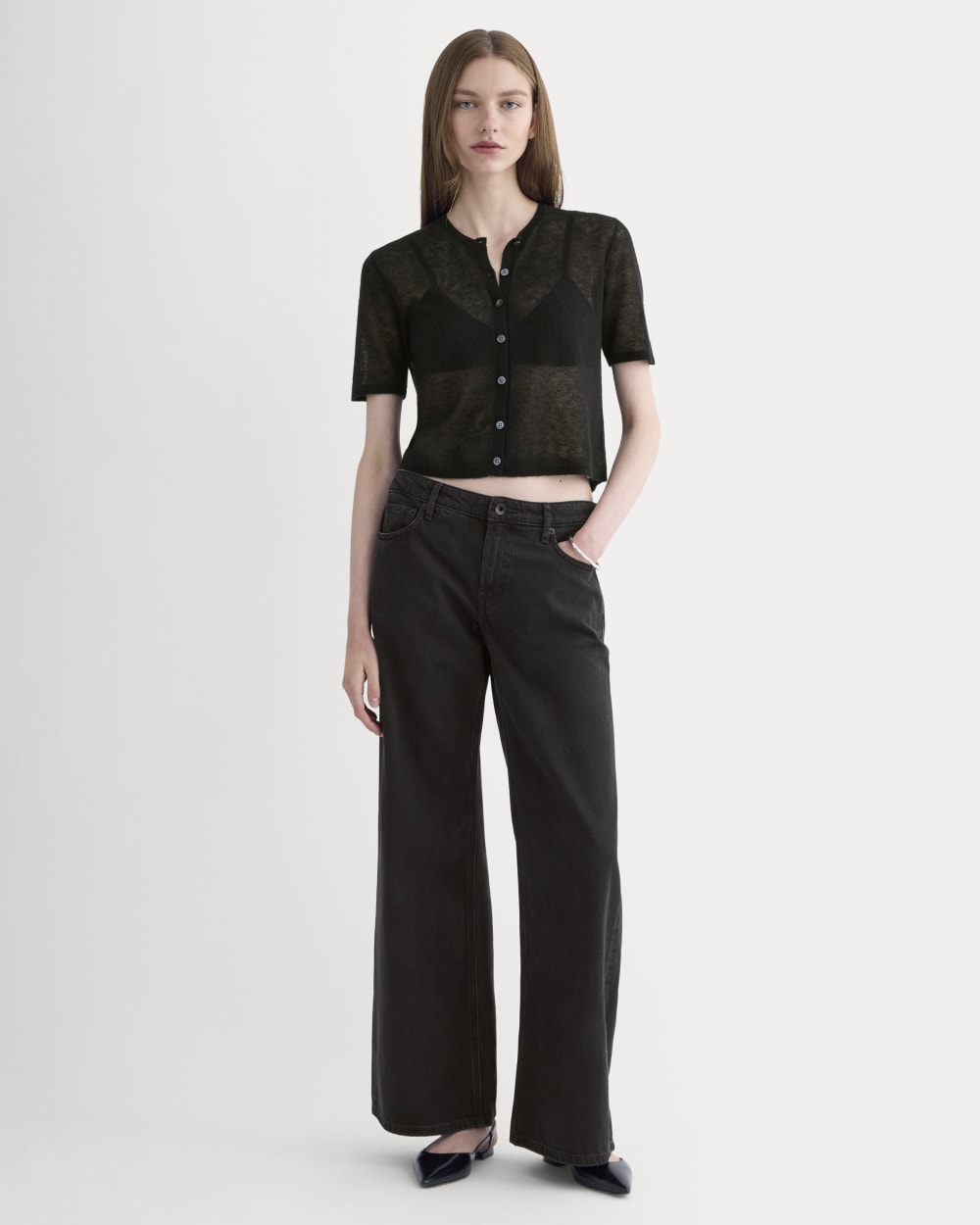 womens-air-alpaca-short-sleeve-cardigan-black