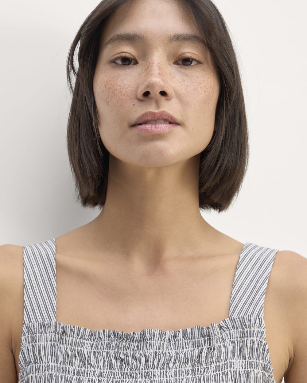 womens-gauze-smock-dress-white-black