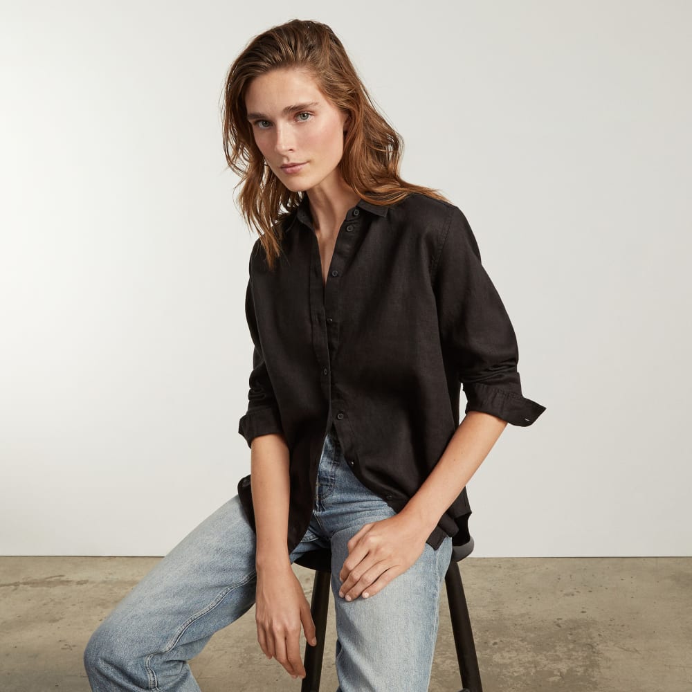 womens-linen-relaxed-shirt-black2