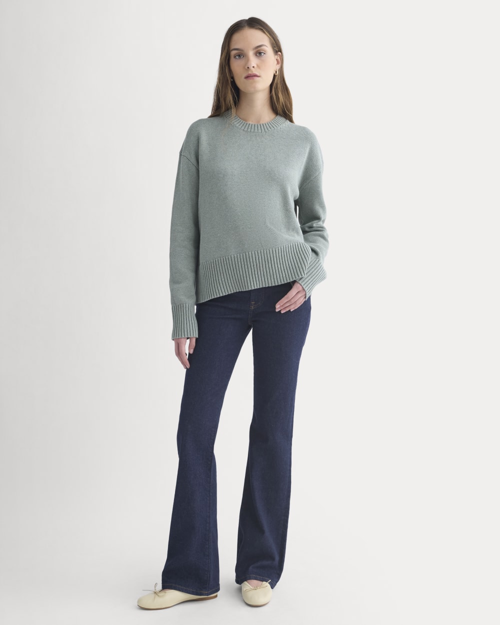 womens-organic-cotton-crew-sweater-heathered-lilypad