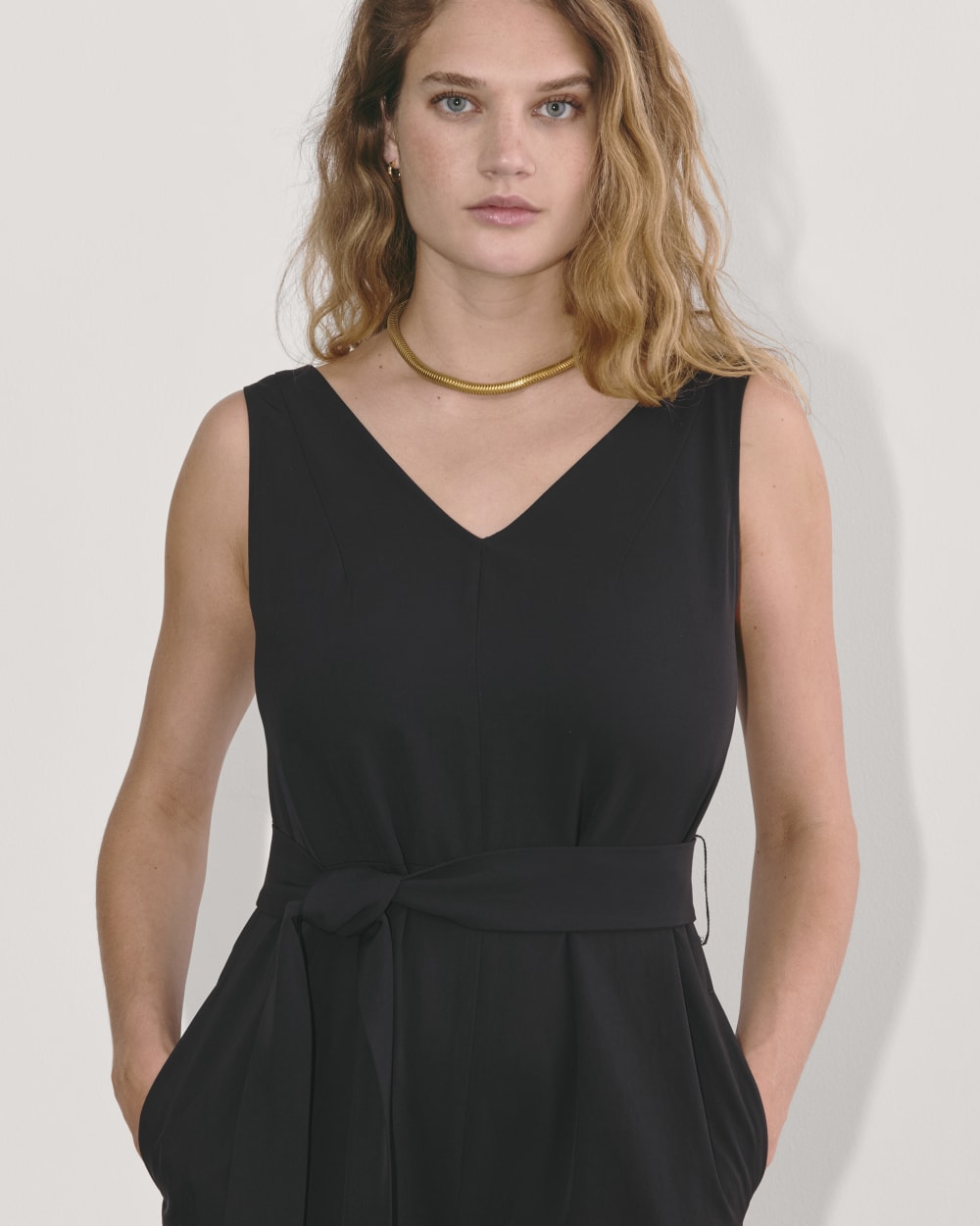 womens-triacetate-belted-jumpsuit-black