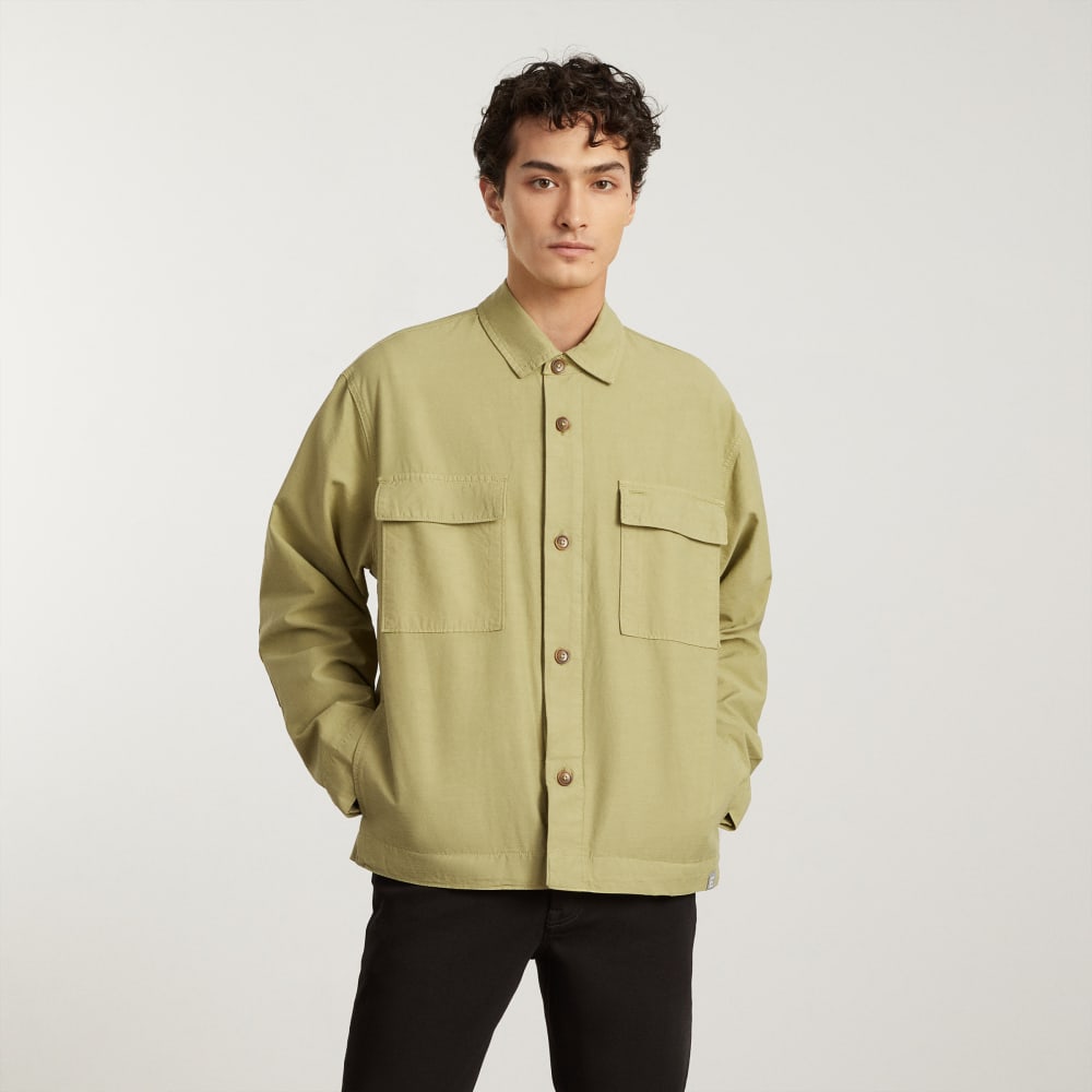 unisex-everyone-spring-shirt-jacket-sage | alt