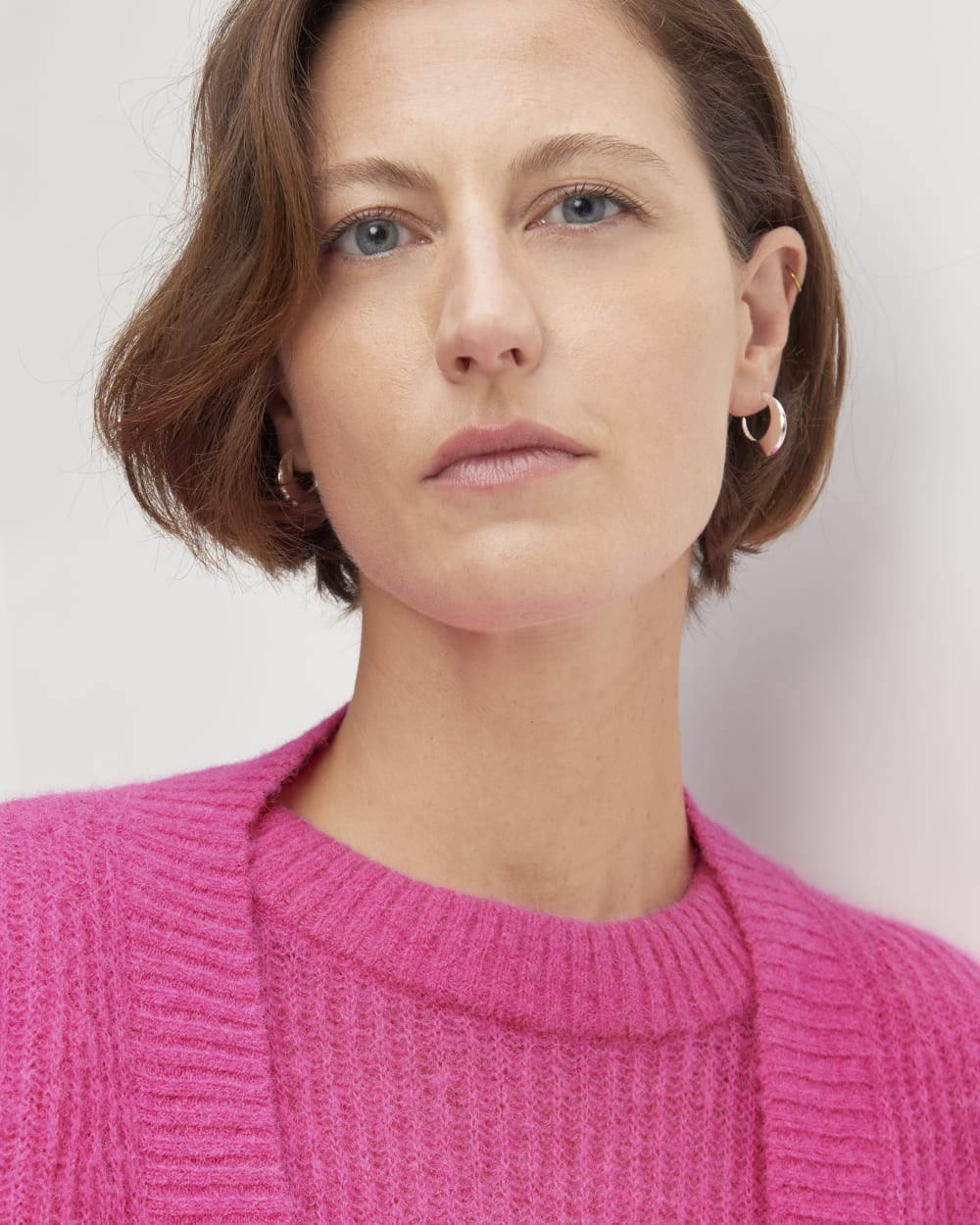 womens-alpaca-oversized-cardigan-fuschia-pink