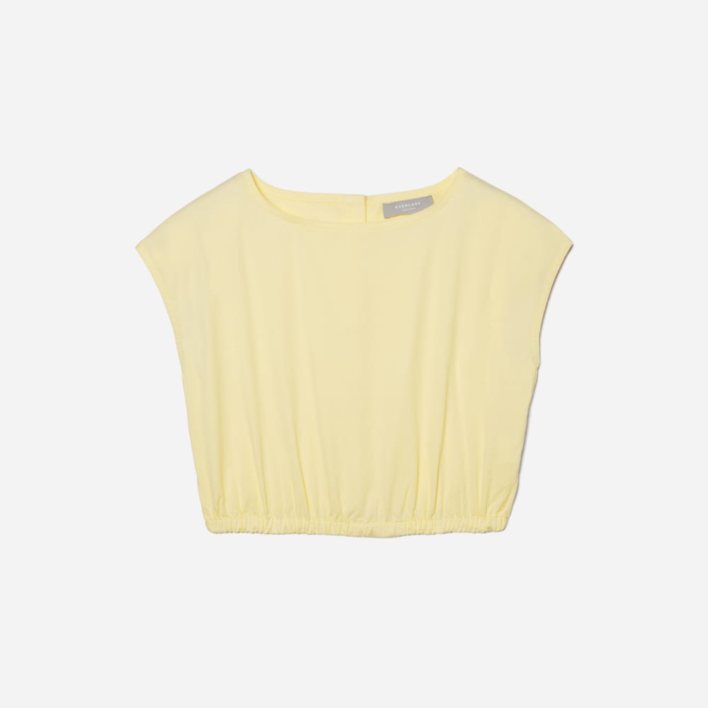womens-bubble-top-pastel-yellow