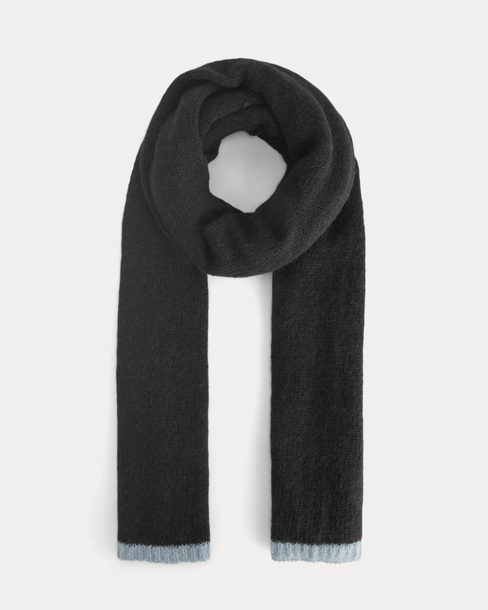 womens-plush-alpaca-scarf-black-skyway | primary