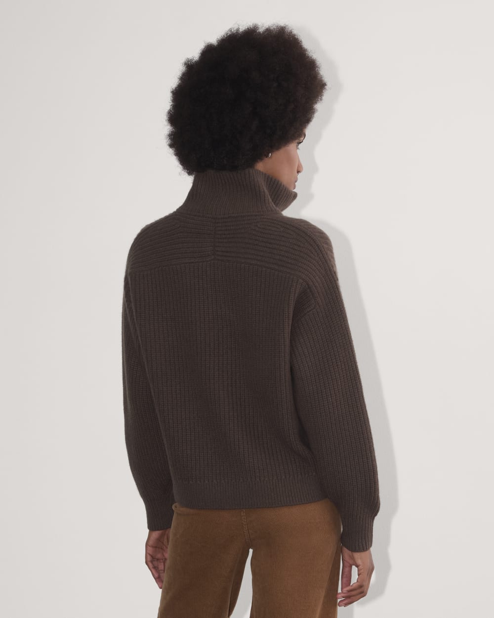womens-felted-merino-halfzip-sweater-earth-brown