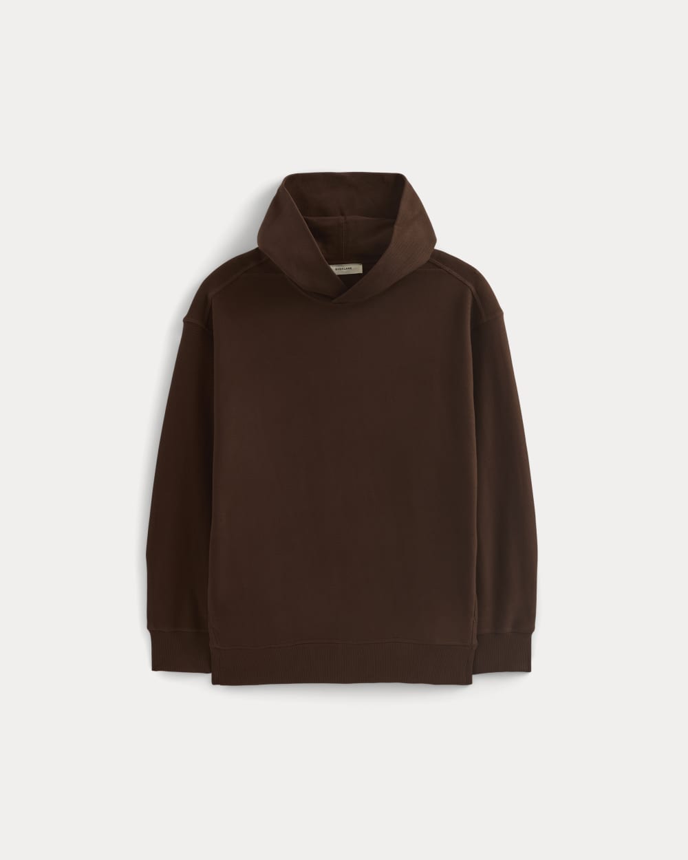 mens-twill-terry-jacquard-hoodie-dark-mahogany | alt