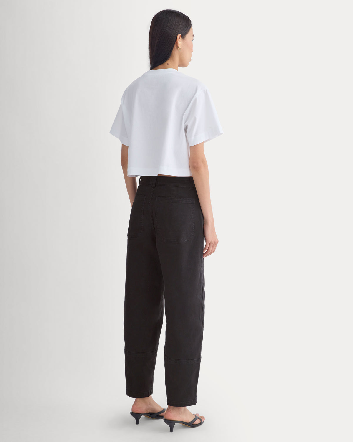 The Utility Barrel Pant | Black | Tall