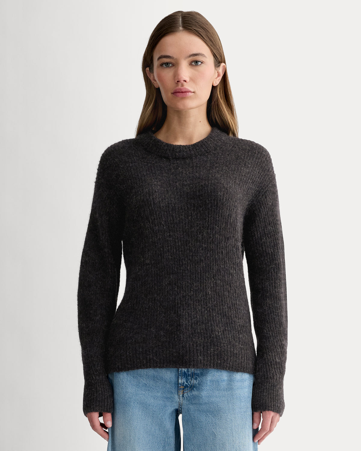 The Cocoon Crew in Alpaca | Heathered Black